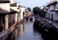 上海郊外の水郷