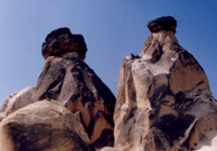 カッパドキアの奇岩